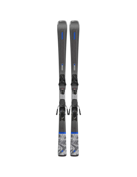 Narty męskie k2 disruption 76 - m2 10 quikclik black - anthracite set