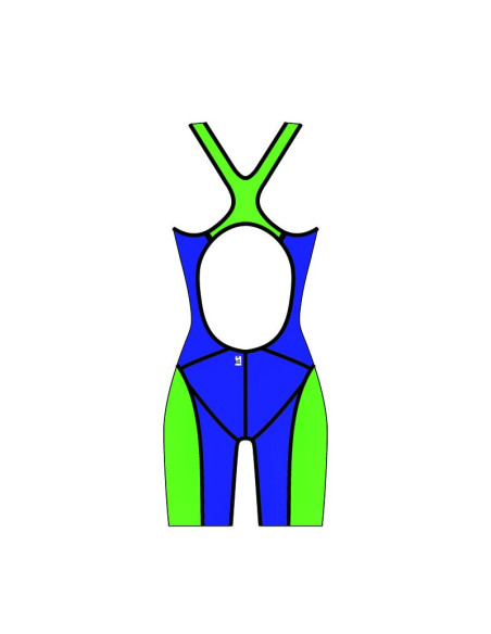 Strój damski aquafeel neck to knee speedblue