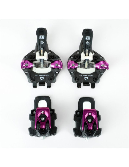 Wiązania skiturowe marker alpinist 8 (w/o brake) black_purple