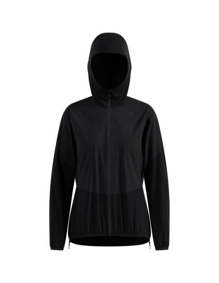 Kurtka przeciwdeszczowa damska odlo jacket dual dry waterproof insulated czarna