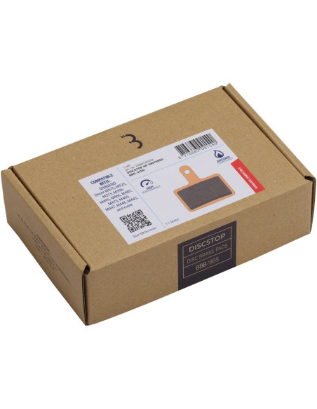 Okładziny hamulcowe bbb discstop hp sintered deore-tektro - oem 20 par