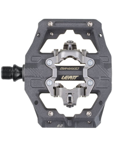 Pedały rowerowe (spd) leatt pedals ceramag gravity 8.0 clip-in (110x88) ceragrey