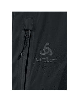 Kurtka damska odlo jacket zeroweight dual dry pk waterproof czarna
