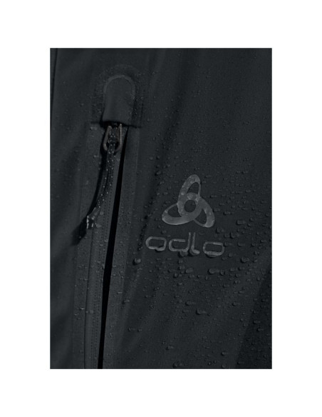 Kurtka damska odlo jacket zeroweight dual dry pk waterproof czarna