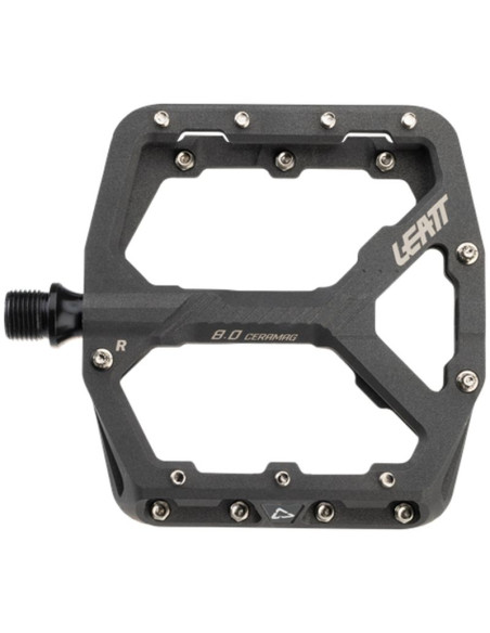 Pedały rowerowe (platformy szerokie) leatt pedals ceramag allmtn 8.0 flat (114x107mm) ceragrey