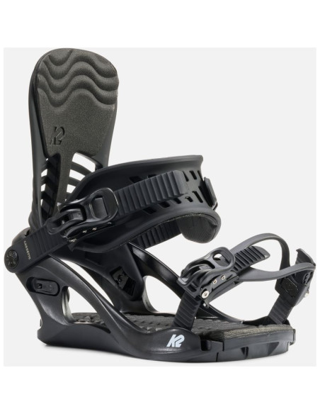 Wiązania snowboardowe damskie k2 cassette black