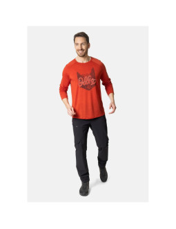 Spodnie trekkingowe męskie odlo ascent pants regular length - black rozmiar: l