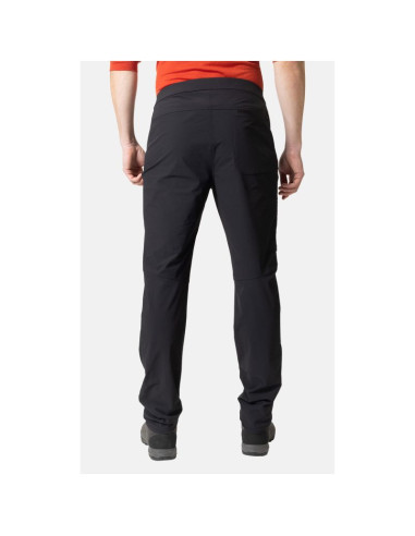 Spodnie trekkingowe męskie odlo ascent pants regular length - black rozmiar: l