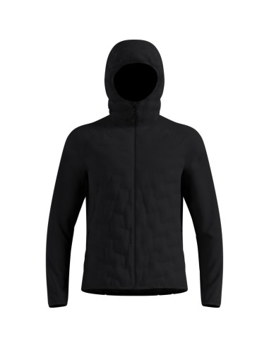 Kurtka hybrydowa męska zeroweight insulator mid layer hoody full zip czarna