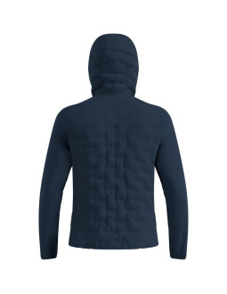 Kurtka hybrydowa męska zeroweight insulator mid layer hoody full zip granatowa