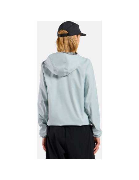 Kurtka damska odlo jacket hardshell essential 2.5l waterproof niebieska