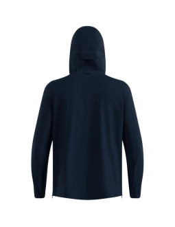 Kurtka przeciwdeszczowa męska odlo essential 2.5l waterproof jacket hardshell granatowa
