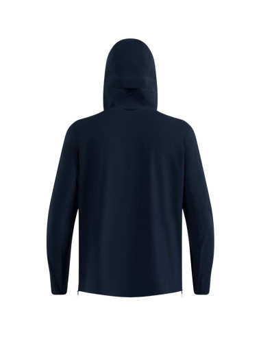 Kurtka przeciwdeszczowa męska odlo essential 2.5l waterproof jacket hardshell granatowa