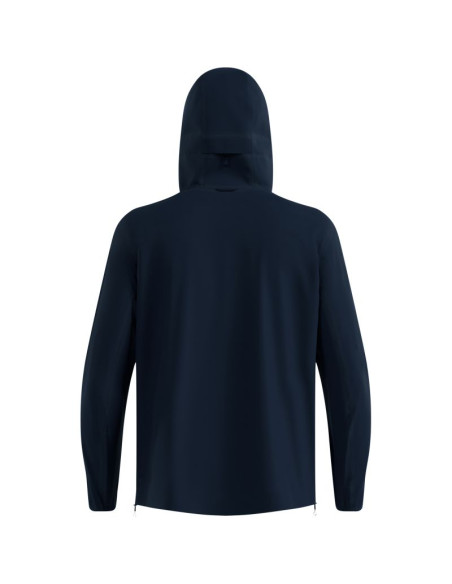 Kurtka przeciwdeszczowa męska odlo essential 2.5l waterproof jacket hardshell granatowa