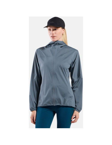 Kurtka wodoodporna damska odlo x-alp waterproof jacket szara
