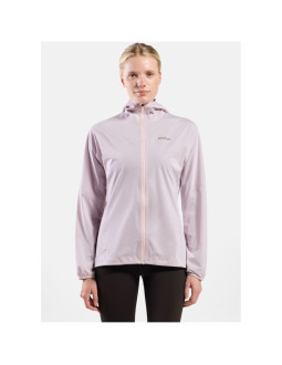 Kurtka wodoodporna damska odlo x-alp waterproof jacket różowa