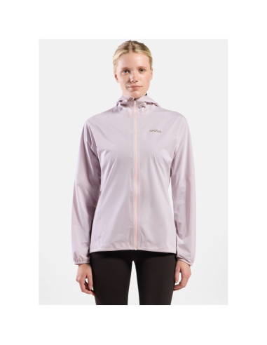Kurtka wodoodporna damska odlo x-alp waterproof jacket różowa