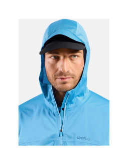 Kurtka wodoodporna męska odlo x-alp waterproof jacket niebieska