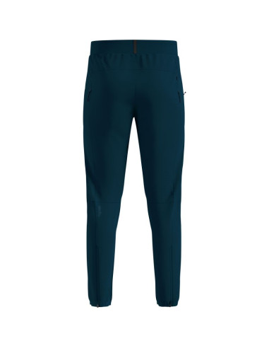 Spodnie przeciwwiatrowe męskie odlo zeroweight pro windproof warm pants regular length zielone