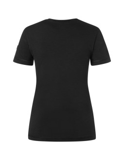 Koszulka termoaktywna damska super.natural lux base tee - jet black rozmiar: s