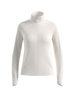 Kurtka hybrydowa damska odlo zeroweight warm hybrid jacket beżowa