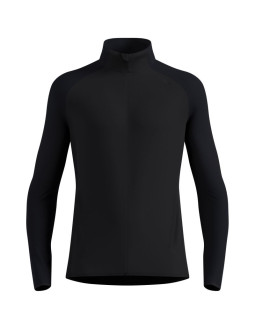 Kurtka hybrydowa męska odlo zeroweight warm hybrid jacket czarna