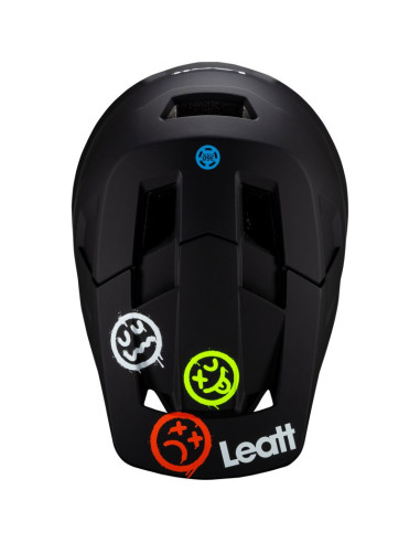 Kask rowerowy (full face) dziecięcy leatt helmet mtb gravity 1.0 junior v25
