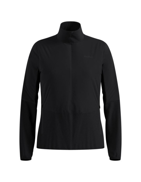 Kurtka hybrydowa damska odlo essential insulator hybrid jacket czarna