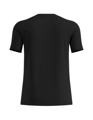 Koszulka termoaktywna odlo merino 160 bl top crew neck ss - black rozmiar: s