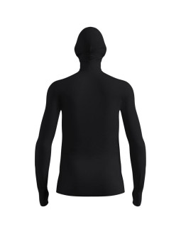 Bluza termoaktywna odlo active warm bl top facemask ls - black rozmiar: m