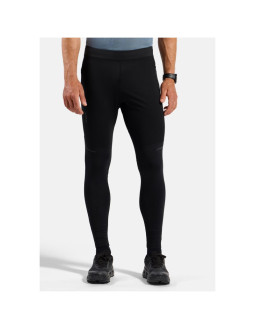 Legginsy męskie odlo zeroweight warm reflective tights czarne