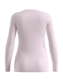 Koszulka termoaktywna z długim rękawem damska odlo merino 260 bl top crew neck l/s różowa
