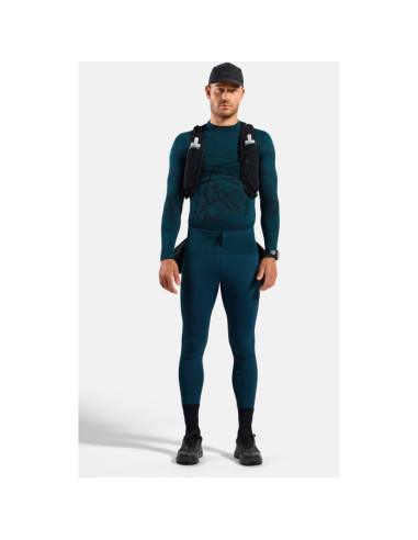 Legginsy męskie odlo x-alp cargo winter tights zielone