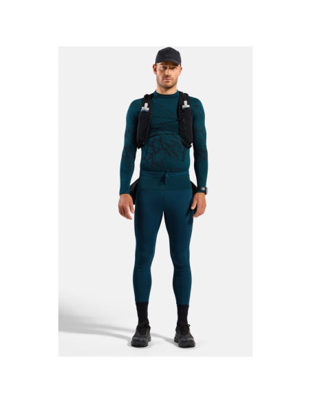 Legginsy męskie odlo x-alp cargo winter tights zielone