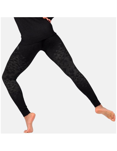 Legginsy termoaktywne damskie odlo kinship pw 200 czarne
