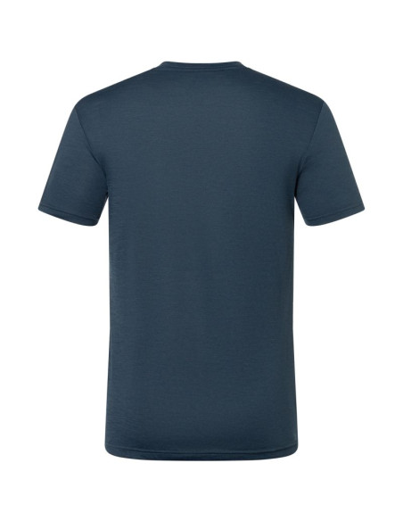 Koszulka merino super.natural hiking tee - blueberry/vapor grey rozmiar: l