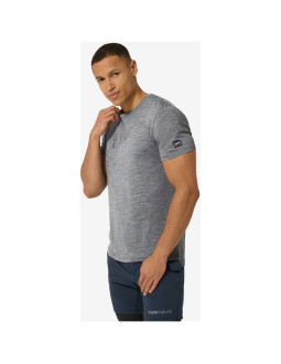 Koszulka z nadrukiem super.natural hiking tee - c.mere grey mel/c.mere gry mel rozmiar: m 2