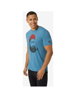 Koszulka merino super.natural sn sailor tee - ble heaven/dark mel/h.risk red rozmiar: l