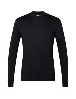 Longsleeve super.natural tundra175 ls w kolorze czarnym, rozmiar: m