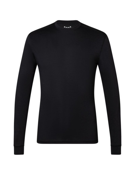 Longsleeve super.natural tundra175 ls w kolorze czarnym, rozmiar: m
