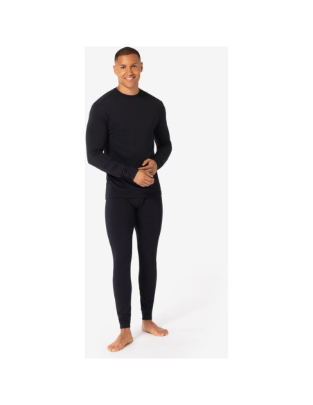 Longsleeve super.natural tundra175 ls w kolorze czarnym, rozmiar: m