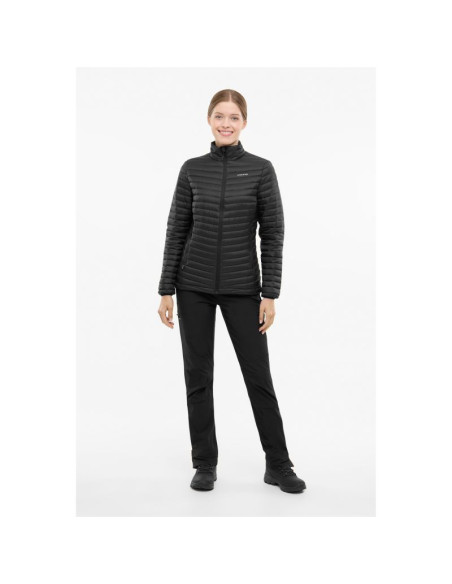 Kurtka puchowa damska viking walzen - black rozmiar: m