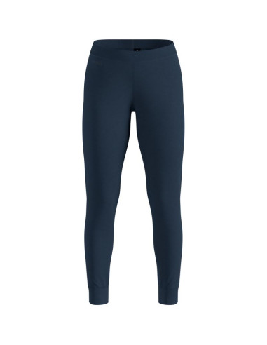 Legginsy termoaktywne damskie odlo merino 200 bl bottom long granatowe