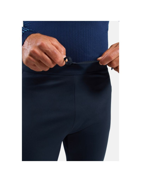 Legginsy męskie odlo essential warm tights granatowe