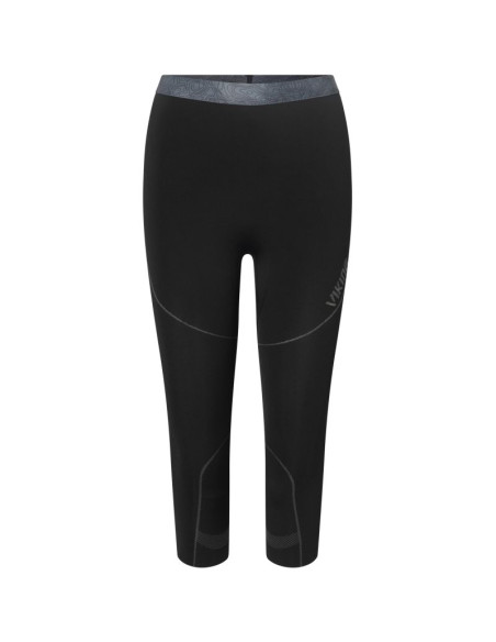 Bielizna termoaktywna damska viking base layer gaja 3/4 set - black rozmiar: l