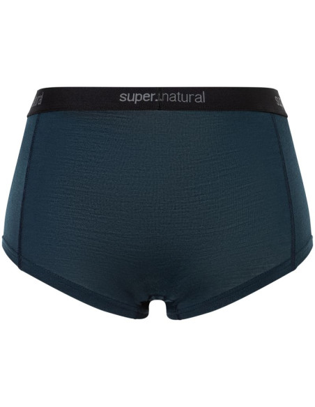 Bokserki termoaktywne damskie super.natural tundra175 hipster 2pack - blueberry/blueberry