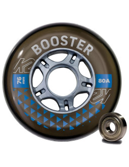 Kółka k2 booster 76mm 80a 8-wheel pack w ilq 5