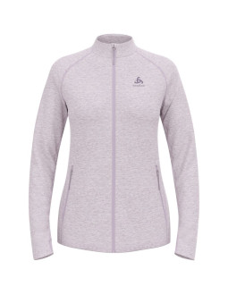 Bluza rozpinana damska odlo mid layer full zip tencia fioletowa
