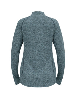Bluza rozpinana damska odlo mid layer full zip tencia niebieska