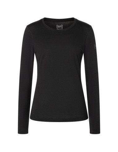 Longsleeve termoaktywny damski super.natural w arctic230 ls czarny